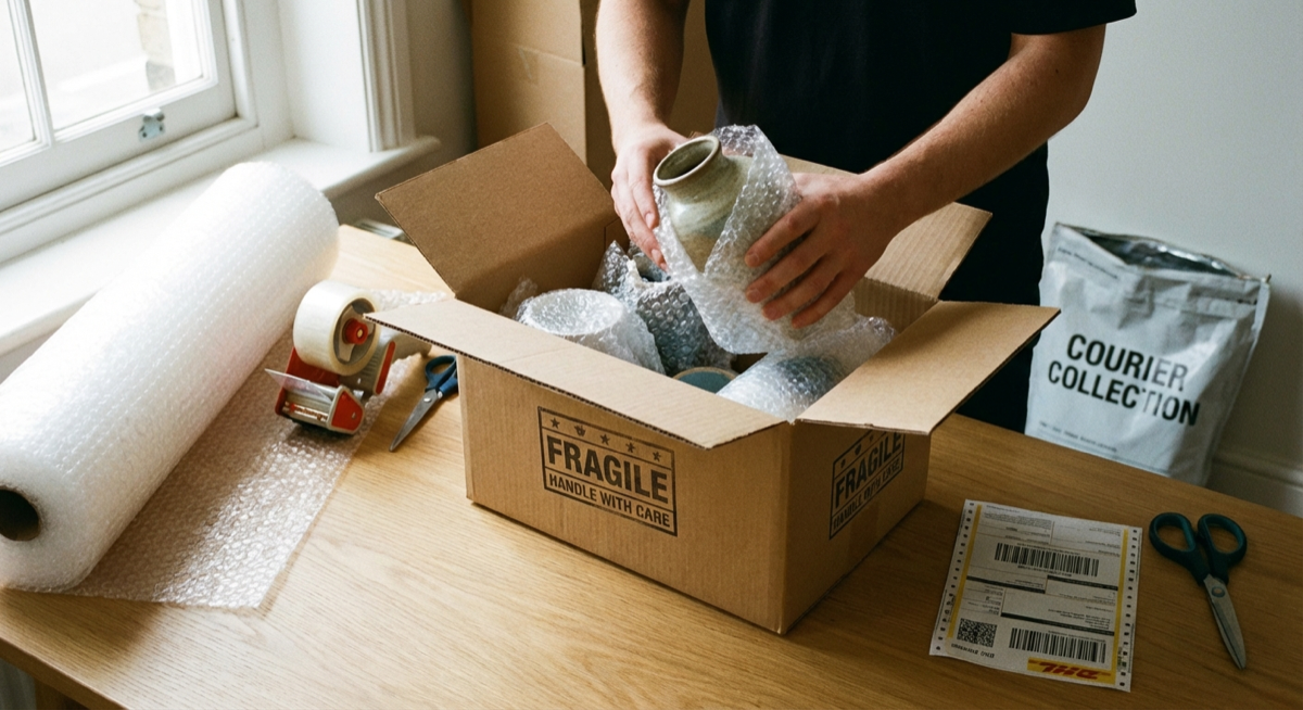 How to Prepare Items for Courier Collection